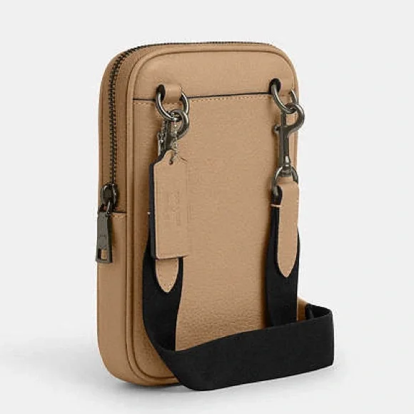 Coach Tan Crossbody Bag with Colorful Mushroom Design - Picture 5 of 16